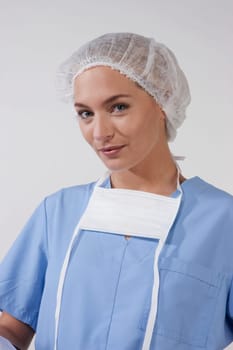 Portrait of a female nurse