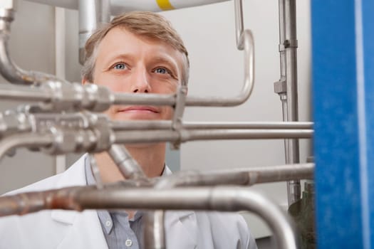 Doctor researching in a laboratory
