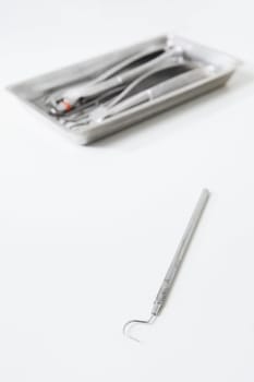 Close_up of dental equipments