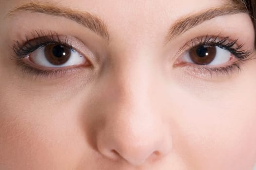 Close_up of a womanŽs face