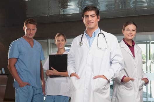 Portrait of doctors and nurses