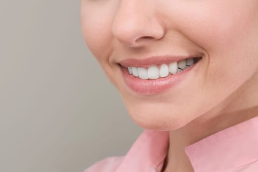 Close_up of a woman smiling