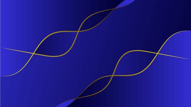 Luxury Blue Paper Cut Background for Poster, Flyer, Vector, Cover Design, Book, CD, Banner and Website Advertising