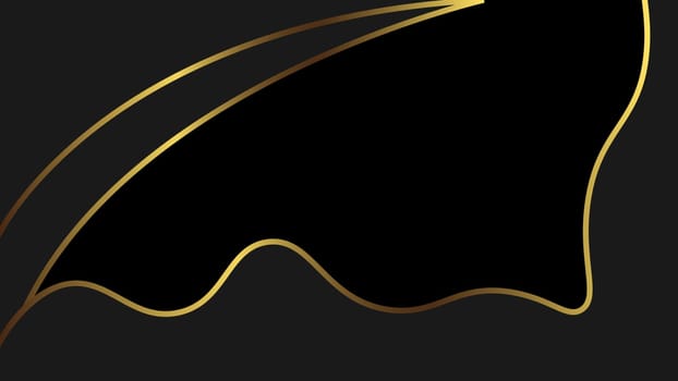 Abstract Black Gold Luxury Background can be used in Cover Design, Book, Banner, Poster, CD, Flyer, Website Advertising Template