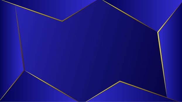 Luxury Blue Paper Cut Background for Poster, Flyer, Vector, Cover Design, Book, CD, Banner and Website Advertising