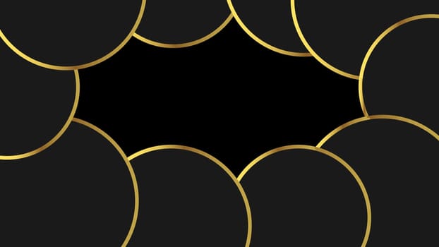 Abstract Black Gold Luxury Background can be used in Cover Design, Book, Banner, Poster, CD, Flyer, Website Advertising Template