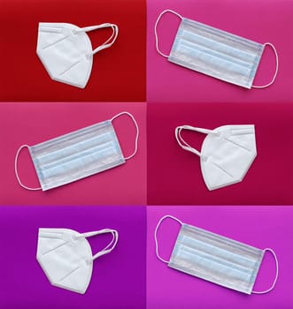 FFP2 masks and op masks as protection against Covid-19 in Germany