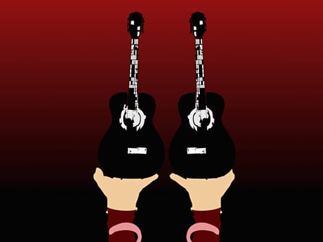 Two guitars