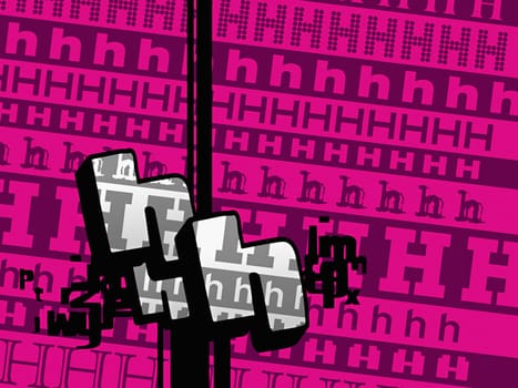 Close-up of alphabets
