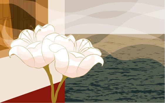 Two flowers