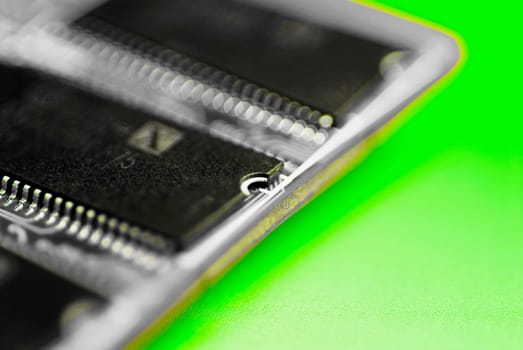 Close_up of a circuit board