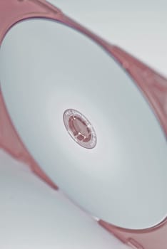 Close_up of a compact disk