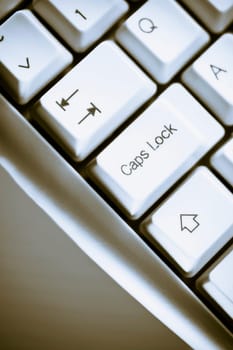 Close_up of a computer keyboard