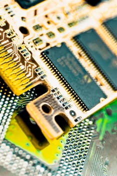 Close_up of a circuit board