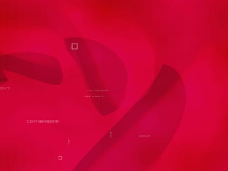 Abstract pattern on a red background