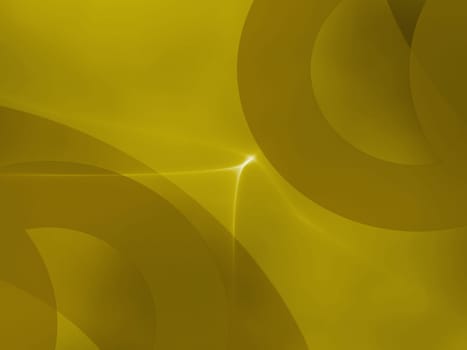 Circular pattern on a yellow background