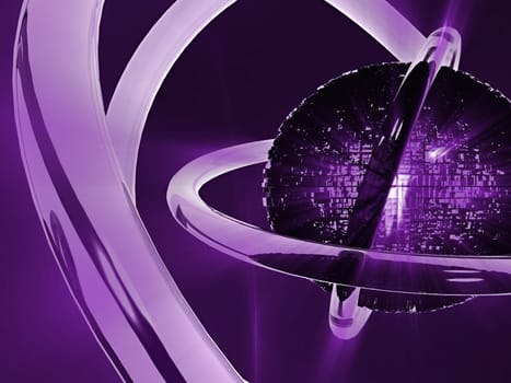 Rings around a sphere