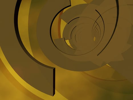 Close-up of letters c on a yellow background