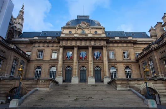 Palace of Justice (Palais de Justice) in Paris, France