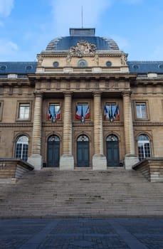 Palace of Justice (Palais de Justice) in Paris, France