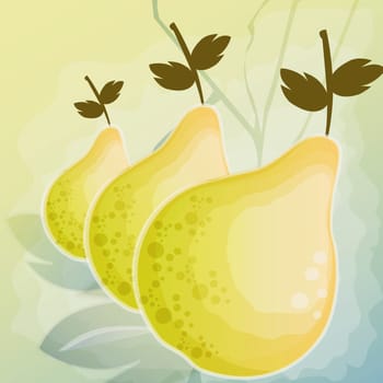 Three pears