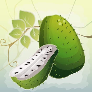 Close-up of jackfruits