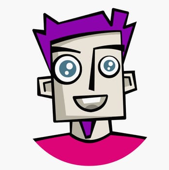 Man looking surprised