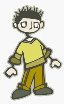 Boy standing