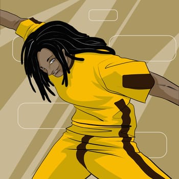 Man dancing
