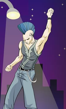 Man dancing