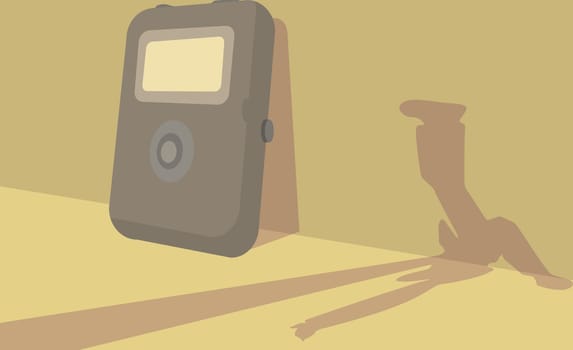 Close-up of an ipod