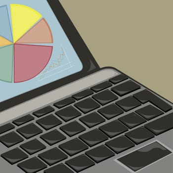 Close-up of a laptop
