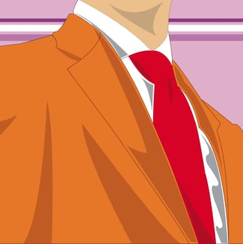 Businessman wearing a business suit