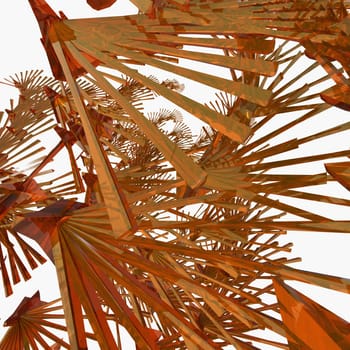 Close-up of a 3-d abstract patterns