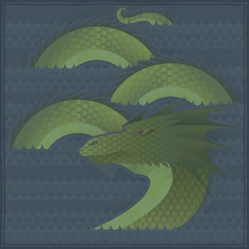 Close-up of a dragon