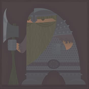 Man holding an axe
