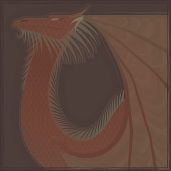 Close-up of a dragon