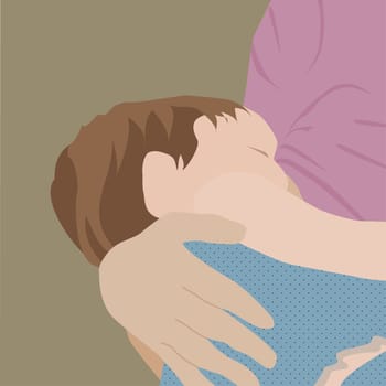 Woman breastfeeding