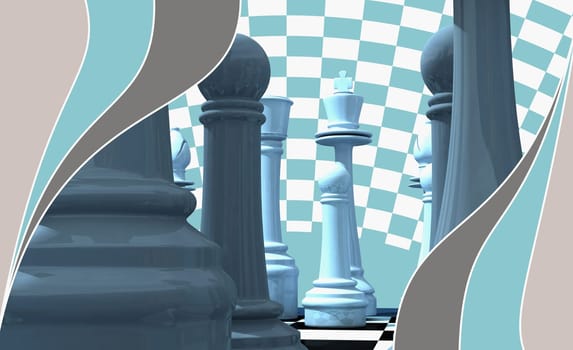 Chess pieces