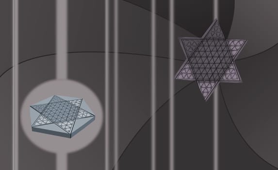 Two star shapes