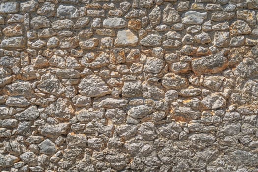 Old grungy stone or sandstone wall. High quality texture and background for your projects and creative work