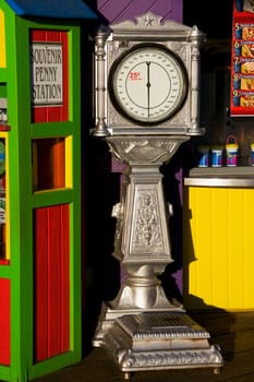 Weighing scale in a store, Santa Monica, Los Angeles County, California, USA
