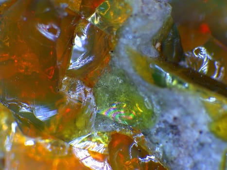 remain of the glass production