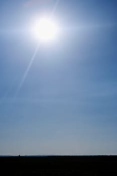 Sun shining in the sky, Arizona, USA