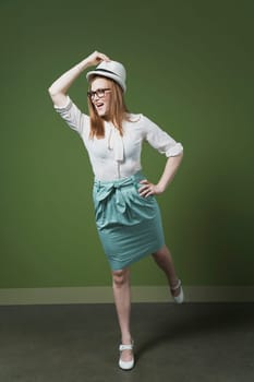 Woman dancing