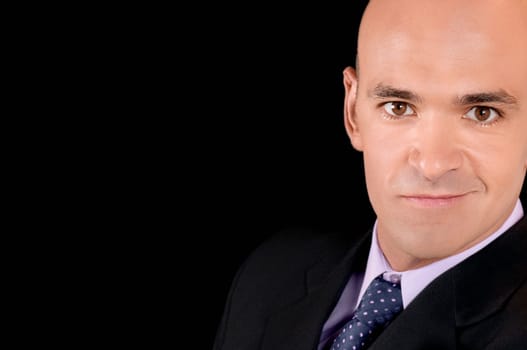 Close_up of a businessman