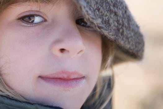 Close_up of a girl