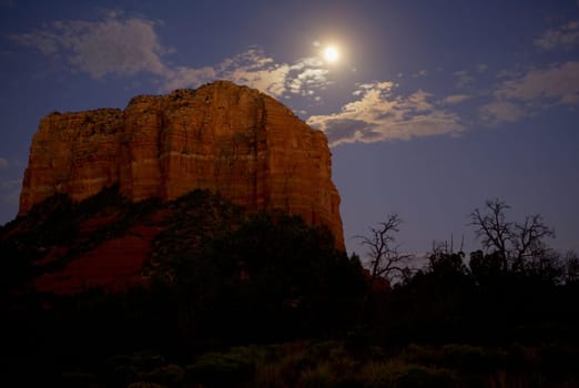 Rock formations on a landscape, Sedona, Arizona, USA