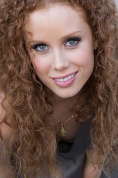 Portrait of a woman smiling