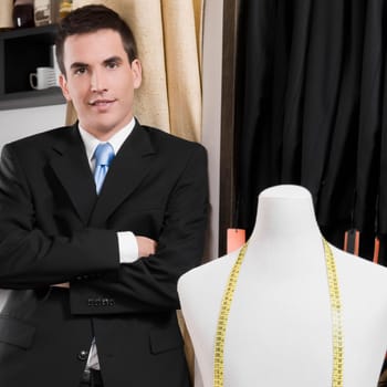 Customer in a clothing store